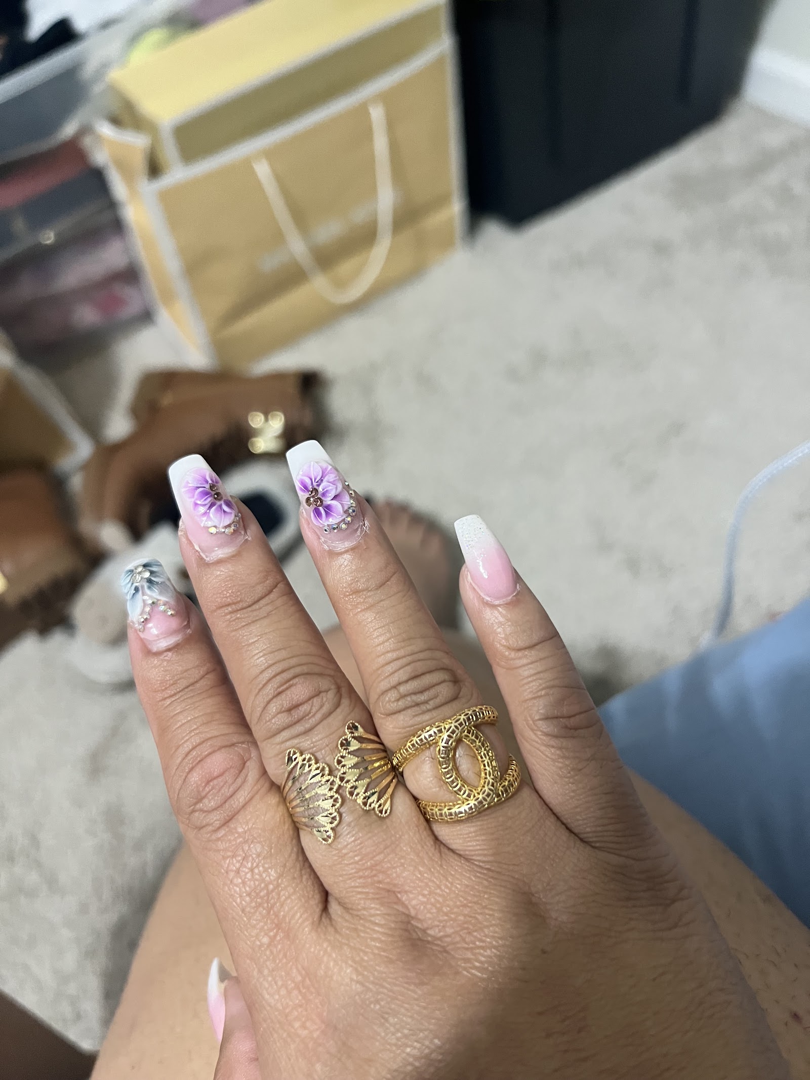 Tiptop Nails Spa nail work in Spring Lake, North Carolina